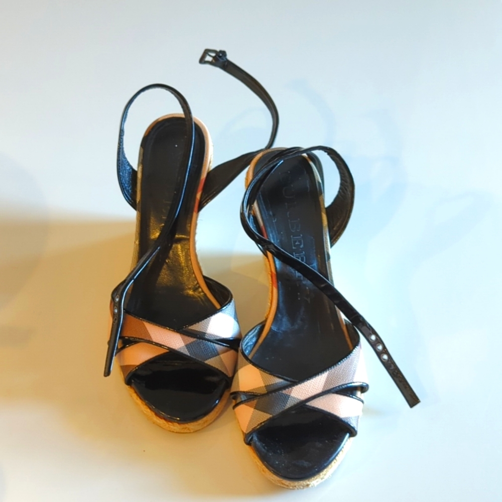 Burberry wedge shoes from 2012